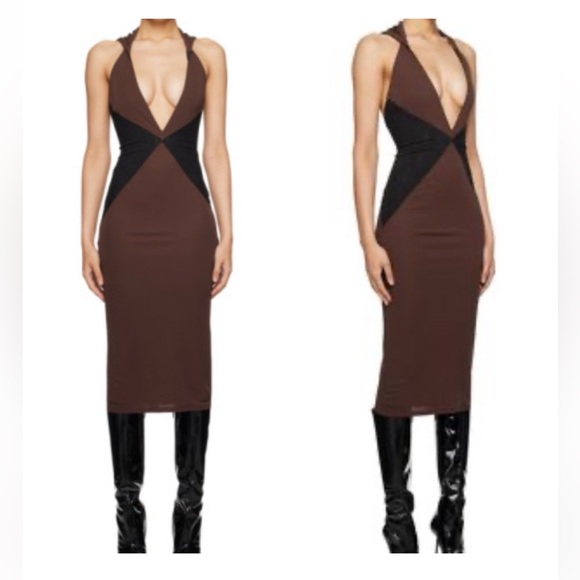 Miaou Dresses & Skirts - MIAOU Joan Dress in Umber NWT size small